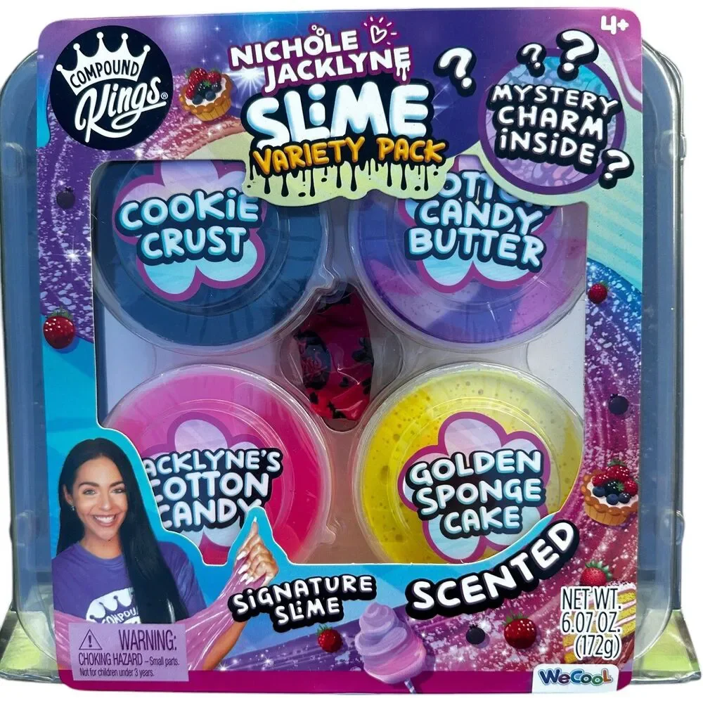 Compound Kings Nichole Jacklyne Scented Variety Pack W/ Mystery Charm New